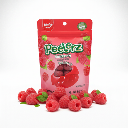 Peelerz Raspberry White BG