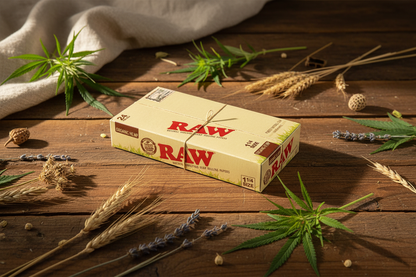 RAW Organic Hemp 1 1/4 Size Box of 24