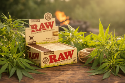 RAW Organic Hemp King Size Slim Banner