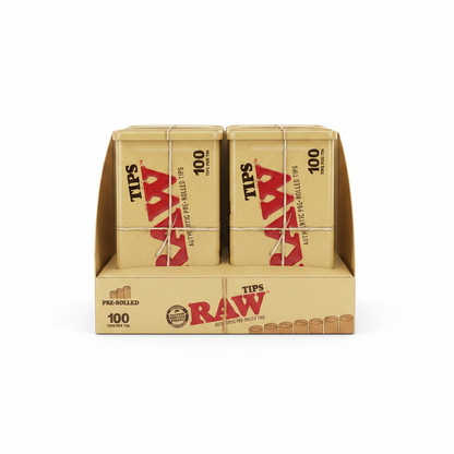 RAW Tips Display Box – Enhanced