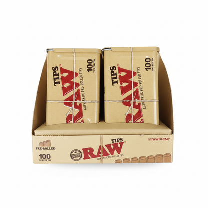 RAW Tips Display Box – Top Down