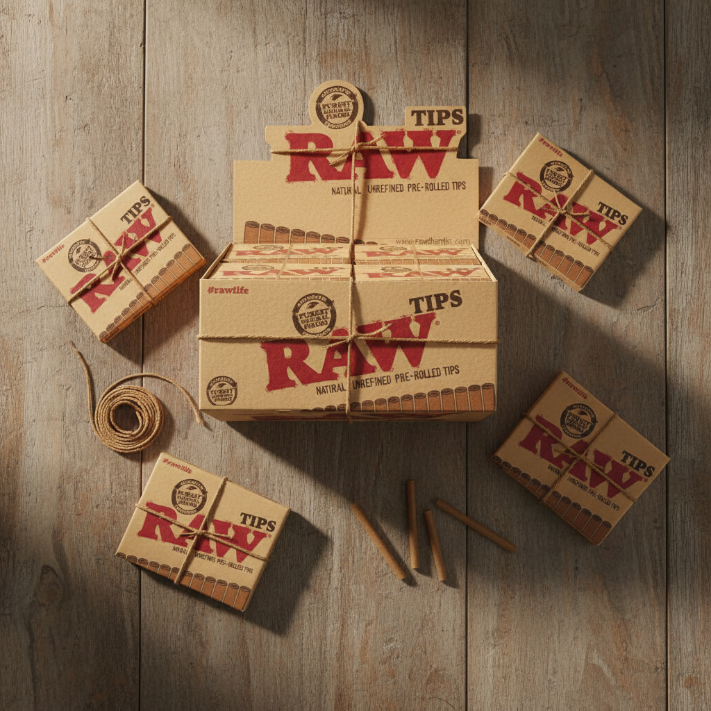 RAW Tips Flat Lay