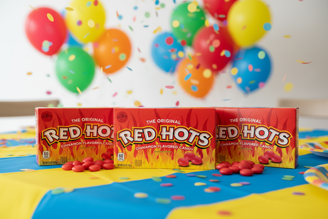 Red Hots Birthday Party
