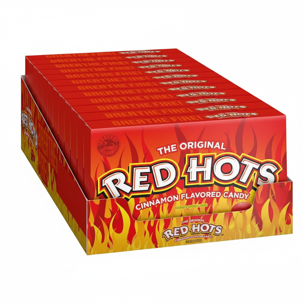 Red Hots Case of 12 Professional Shot
