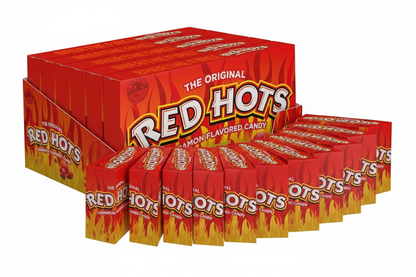 Red Hots Fanned Display