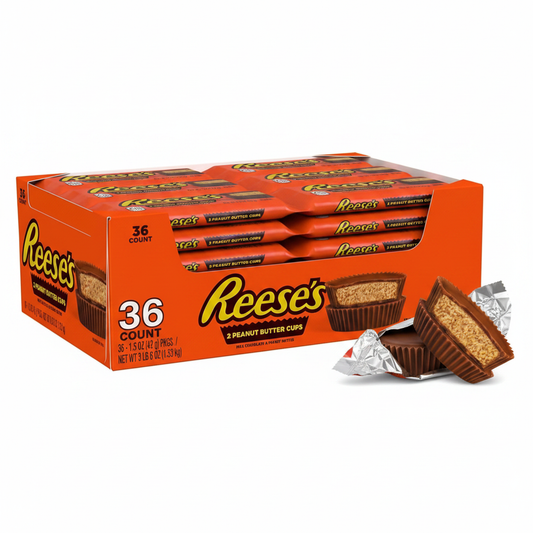 Reese's Regular Size 2 Cup Box of 36