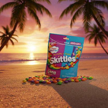 Skittles Mash-Ups Beach Sunset