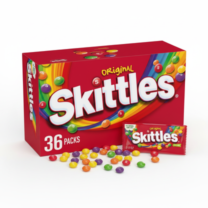 Skittles Original Regular Size Box of 36