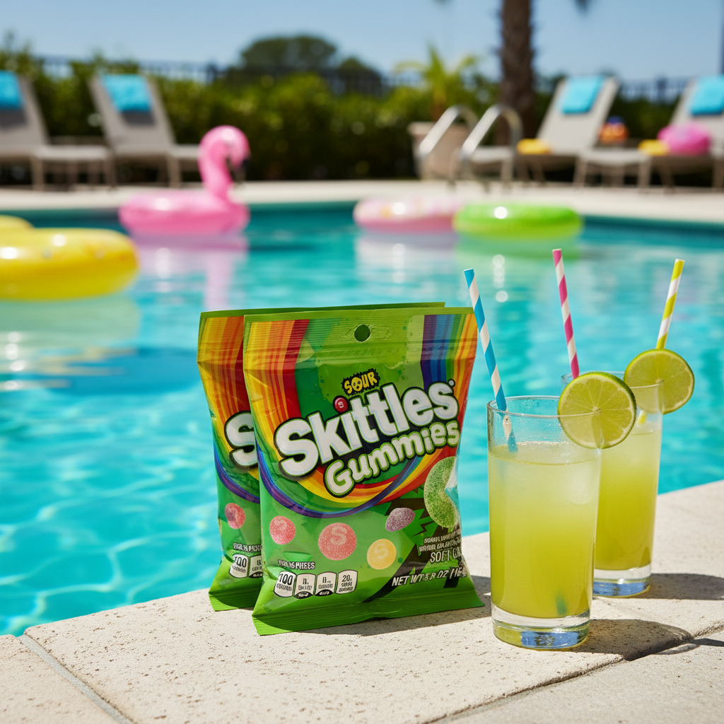 Skittles Sour 3-Pack Poolside