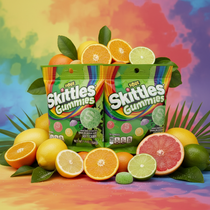 Skittles Sour 3-Pack Tropical