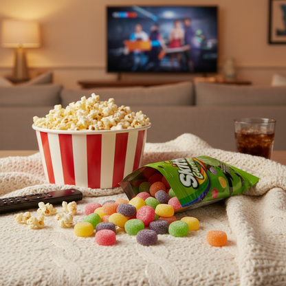 Skittles Sour Movie Night
