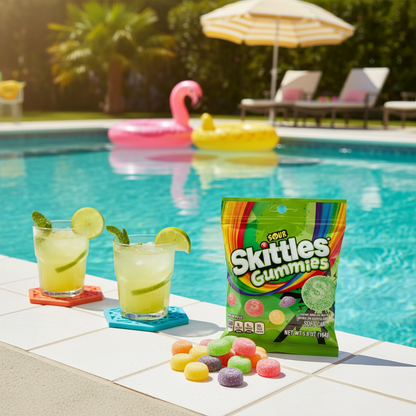 Skittles Sour Poolside