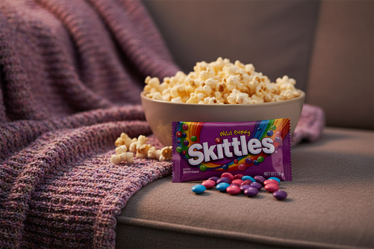 Skittles Wild Berry Movie Night