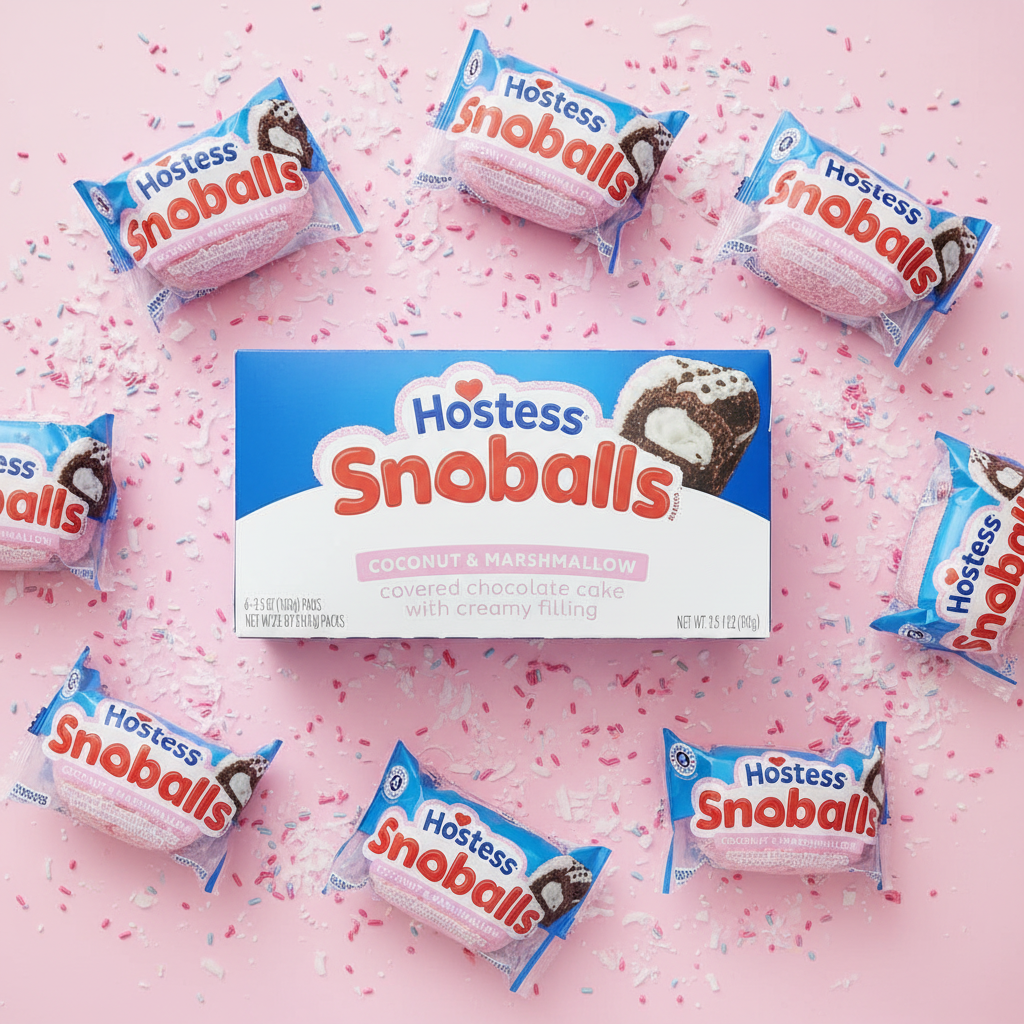 Snoballs Box Flat Lay