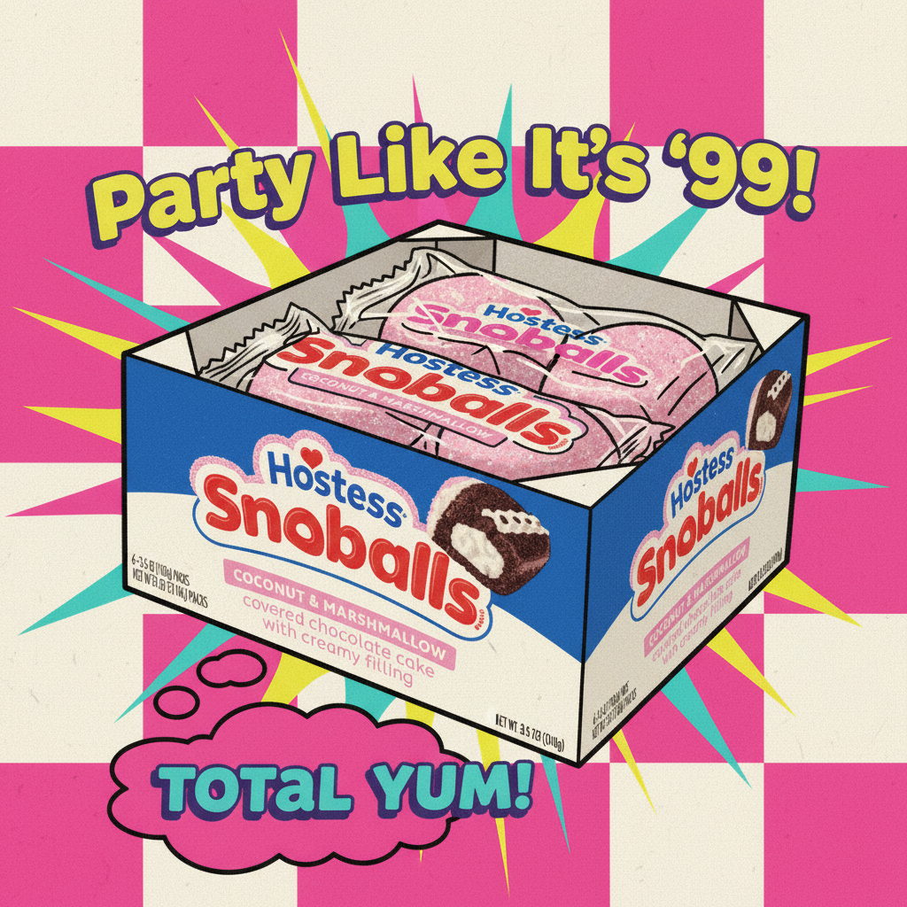 Snoballs Box Retro