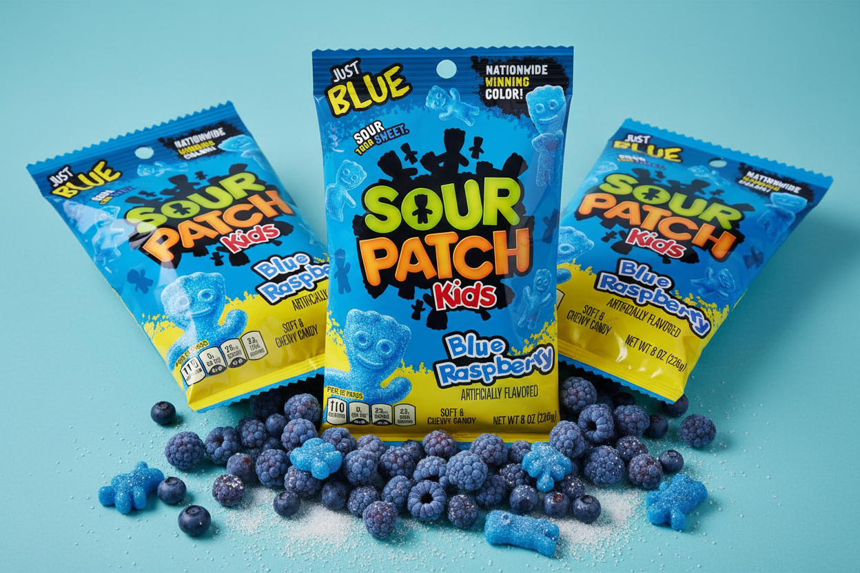 Sour Patch Kids Blue Raspberry 3 Pack