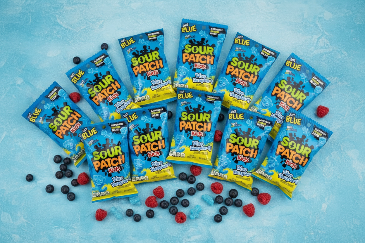 Sour Patch Kids Bulk – Flat Lay
