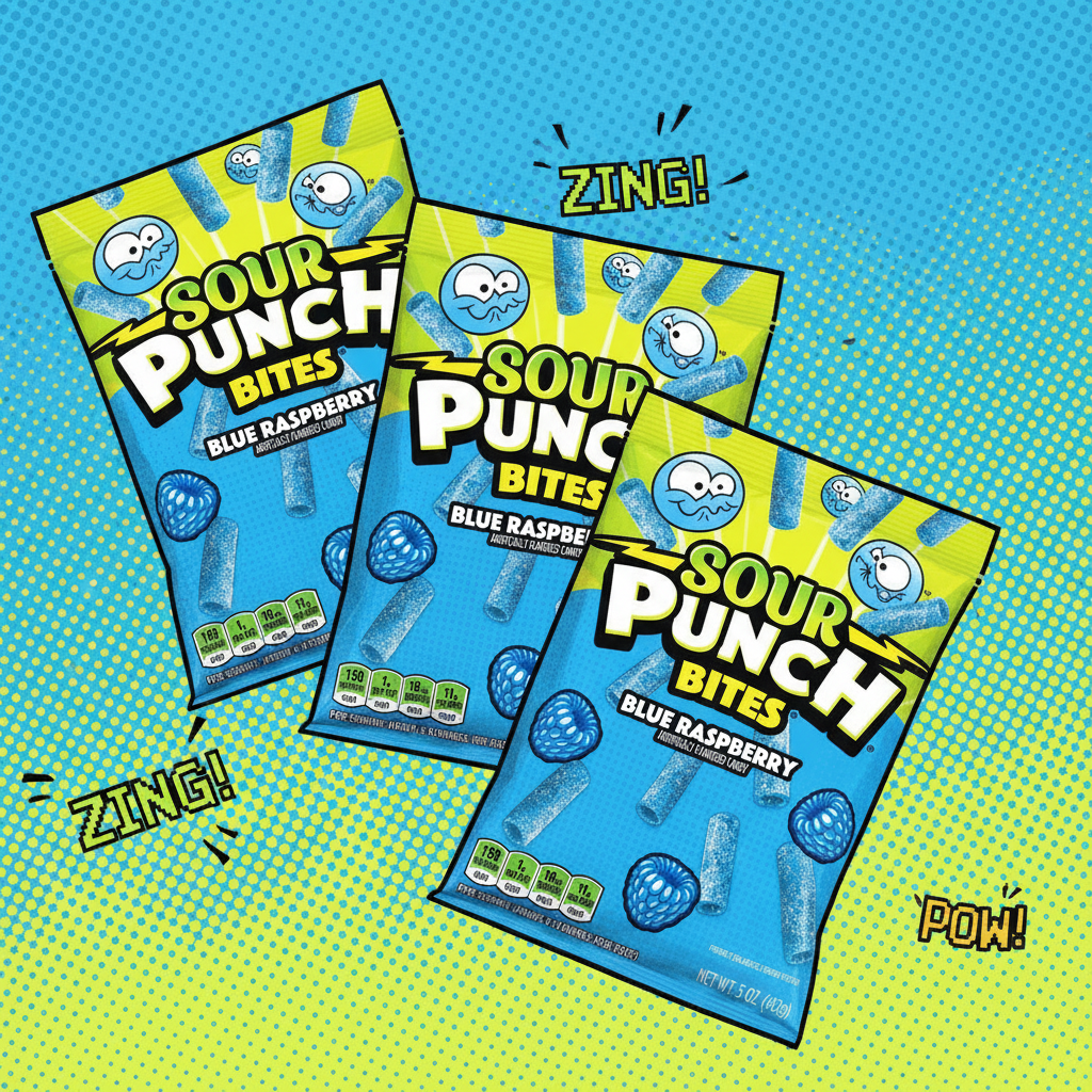 Sour Punch 3-Pack - Retro 90s