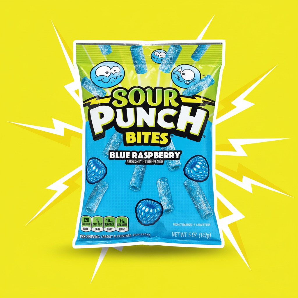 Sour Punch Bites - Lightning Promo