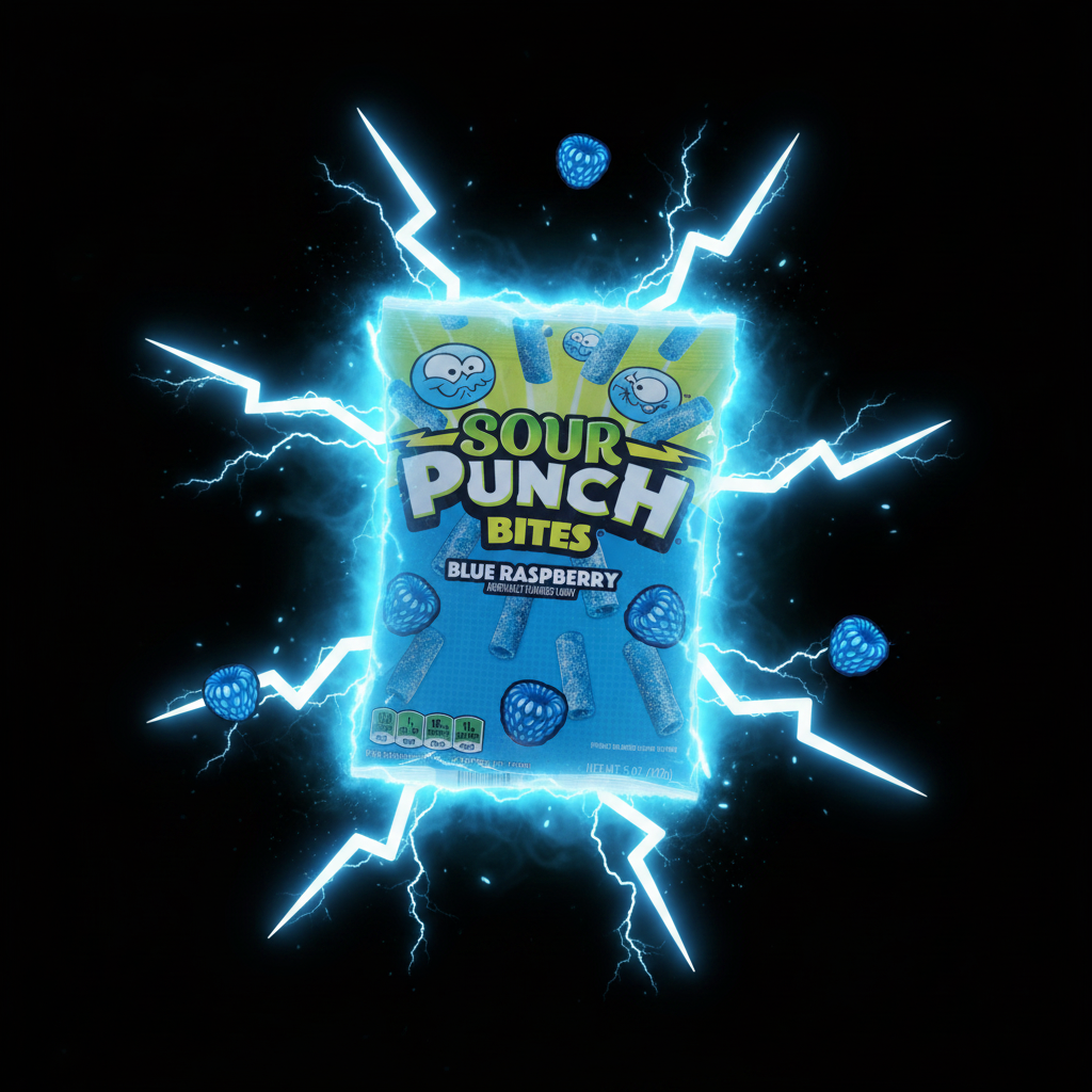 Sour Punch Bites - Neon Lightning