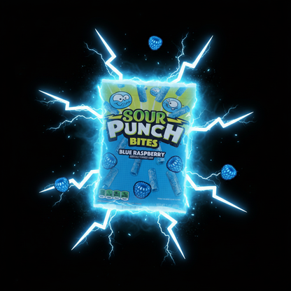 Sour Punch Bites - Neon Lightning