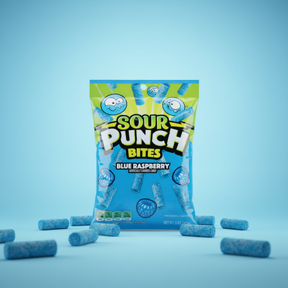 Sour Punch Bites - Pastel Blue