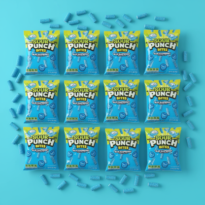 Sour Punch Box of 12 - Flat Lay