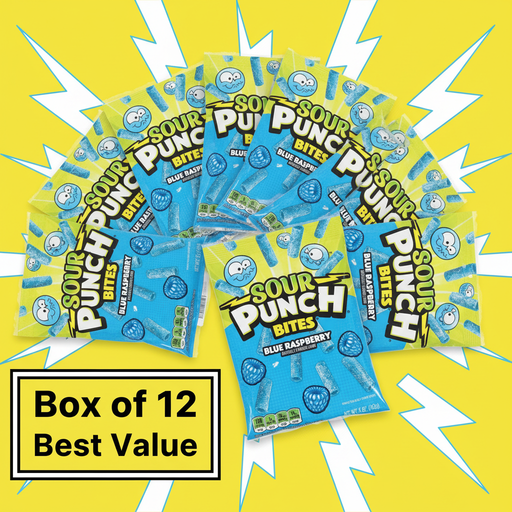 Sour Punch Box of 12 - Lightning Promo