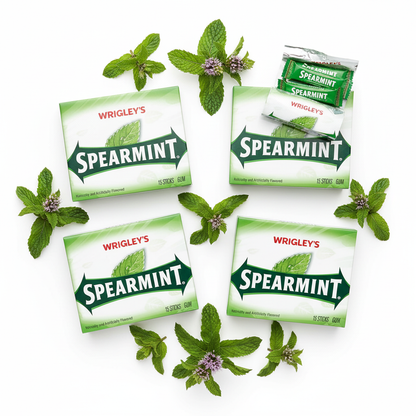 Spearmint 4-Pack – Flat Lay
