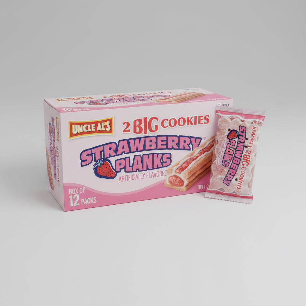 Straw Planks Box Angled