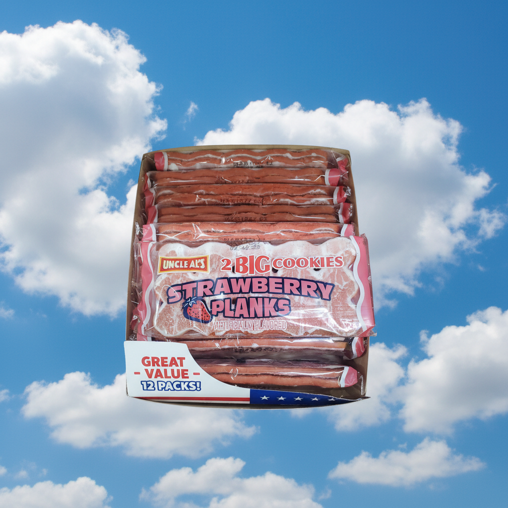 Straw Planks Box Sky