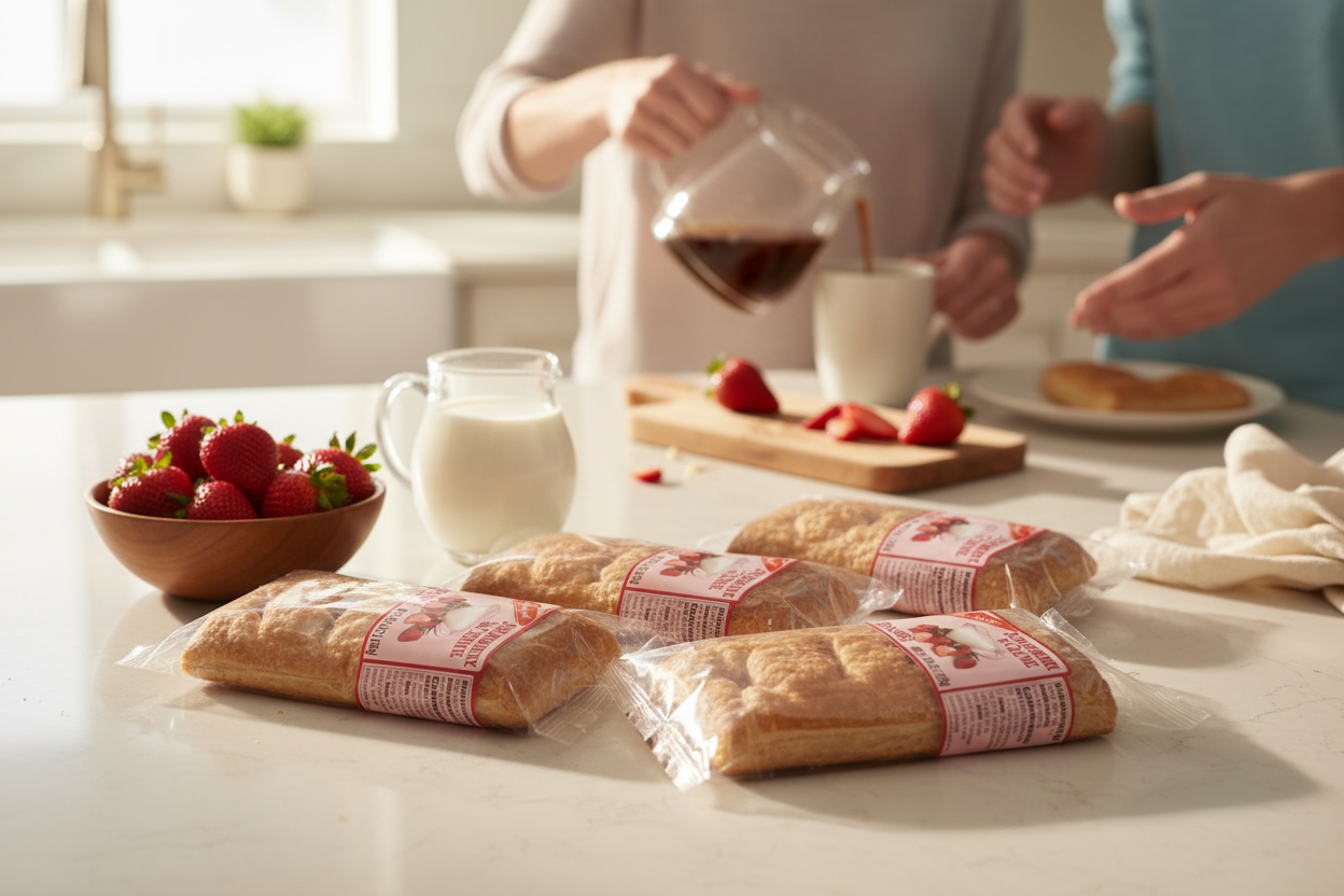 Strawberry Box of 8 Lifestyle
