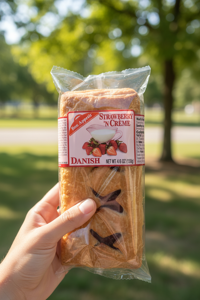 Strawberry Danish Grab and Go