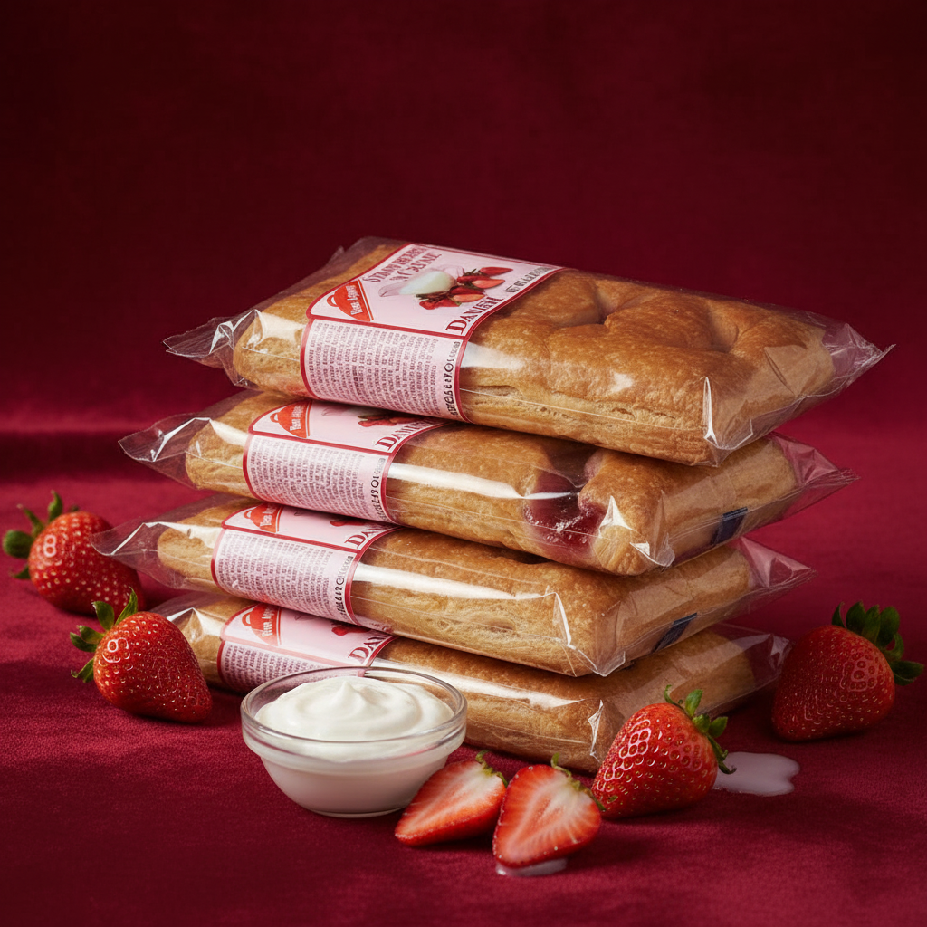 Strawberry Danish Red Stack