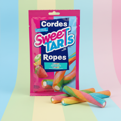 SweeTarts Ropes Twisted Rainbow 5oz