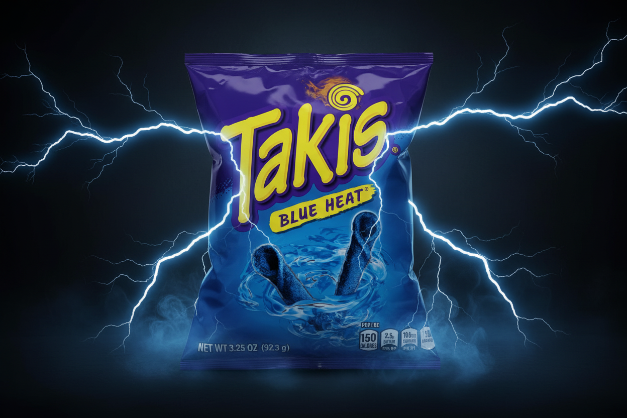 Takis Blue Heat - Lightning