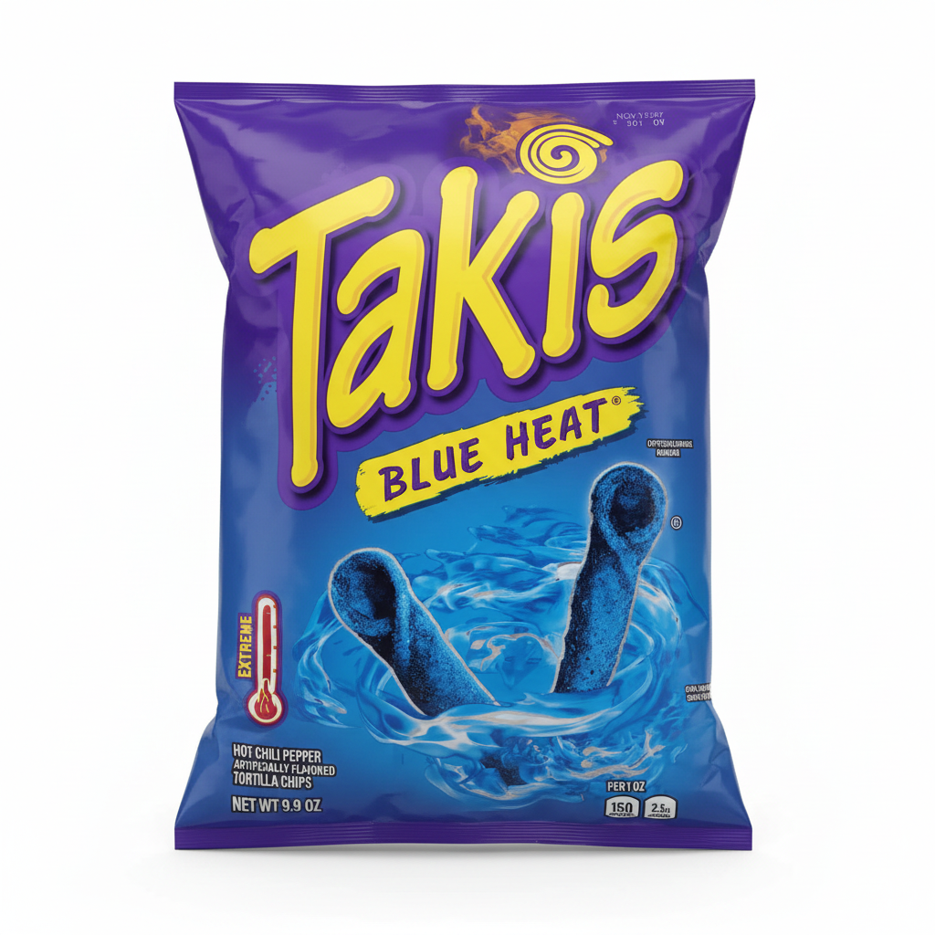 Takis Blue Heat Party Size
