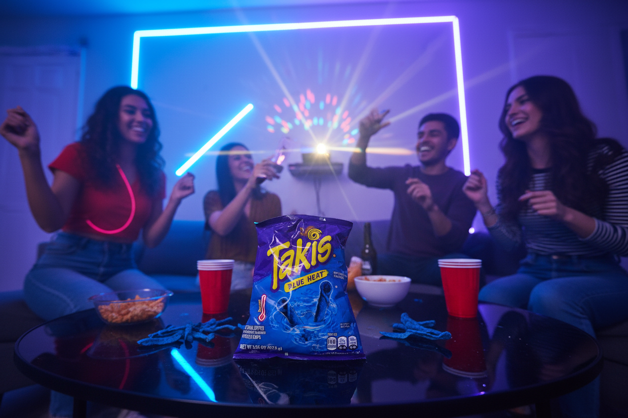Takis Blue Heat - Party