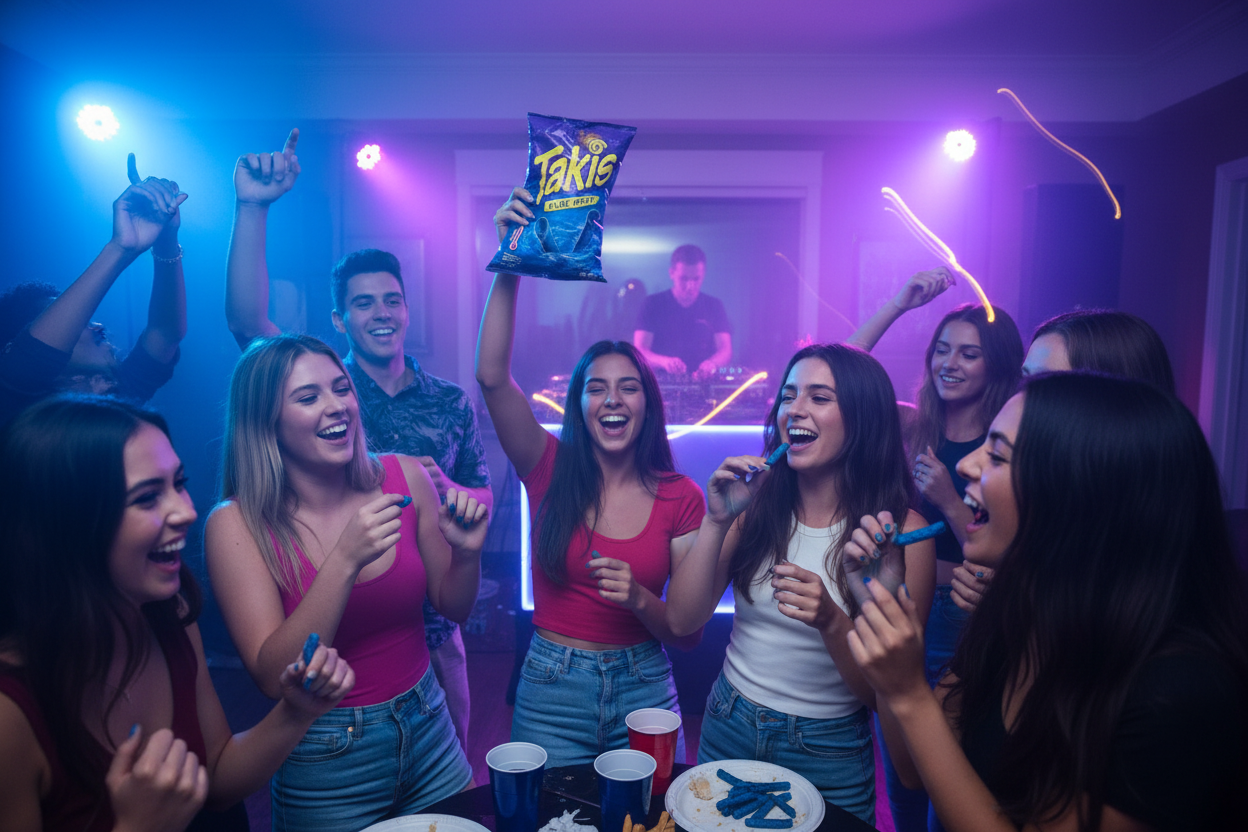 Takis Blue Heat - Party