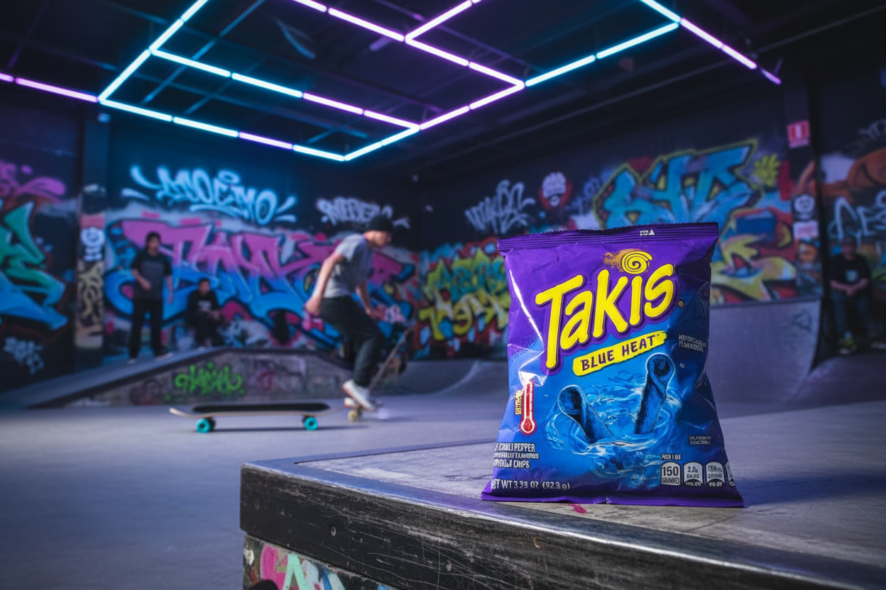 Takis Blue Heat - Skate Park