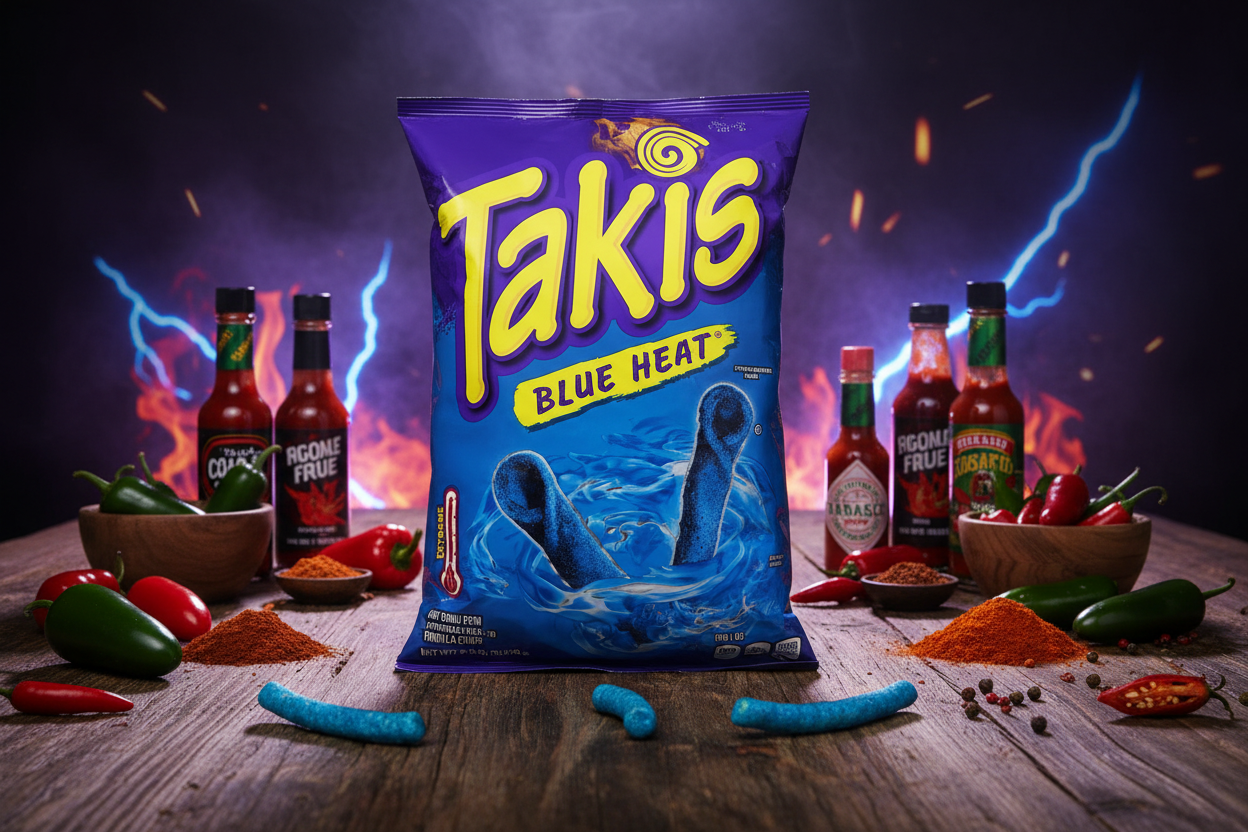 Takis Blue Heat - Spicy Challenge
