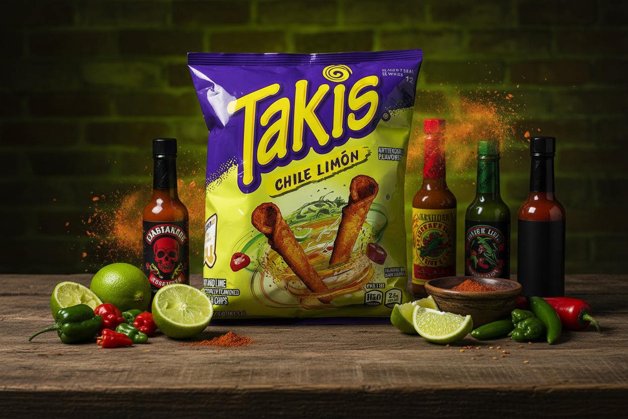 Takis Chile Limón - Spicy Challenge