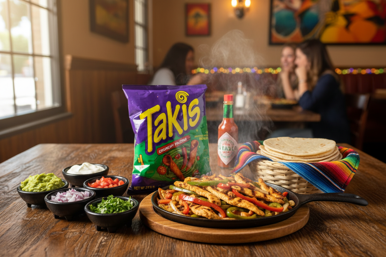Takis Crunchy Fajitas - Restaurant