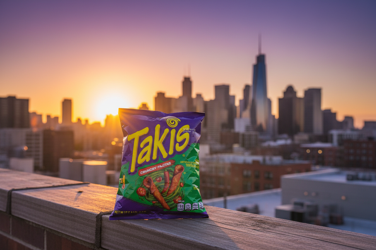 Takis Crunchy Fajitas - Rooftop