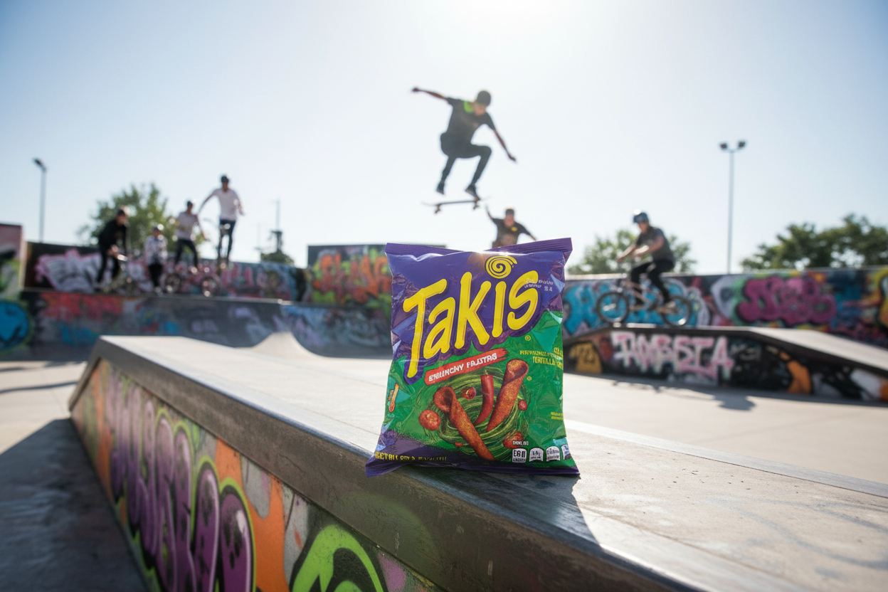 Takis Crunchy Fajitas - Skate Park