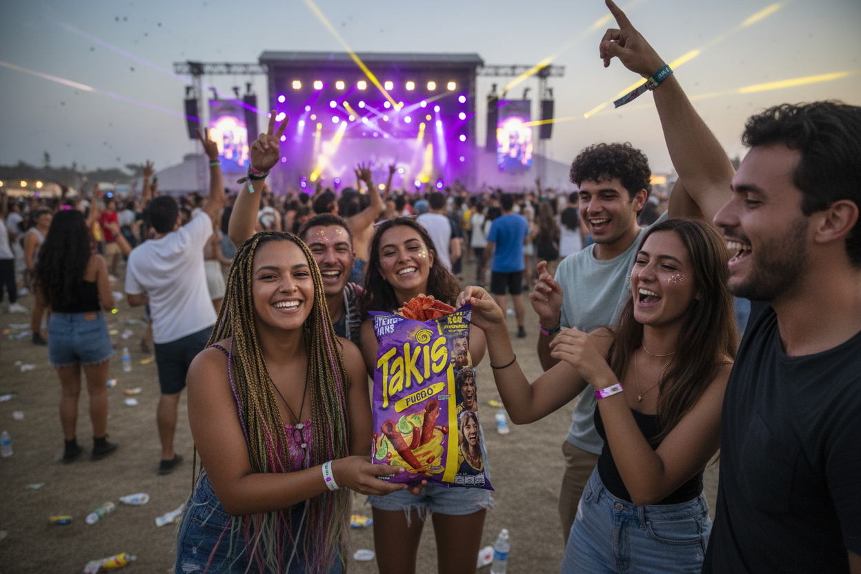 Takis Fuego Party - Festival
