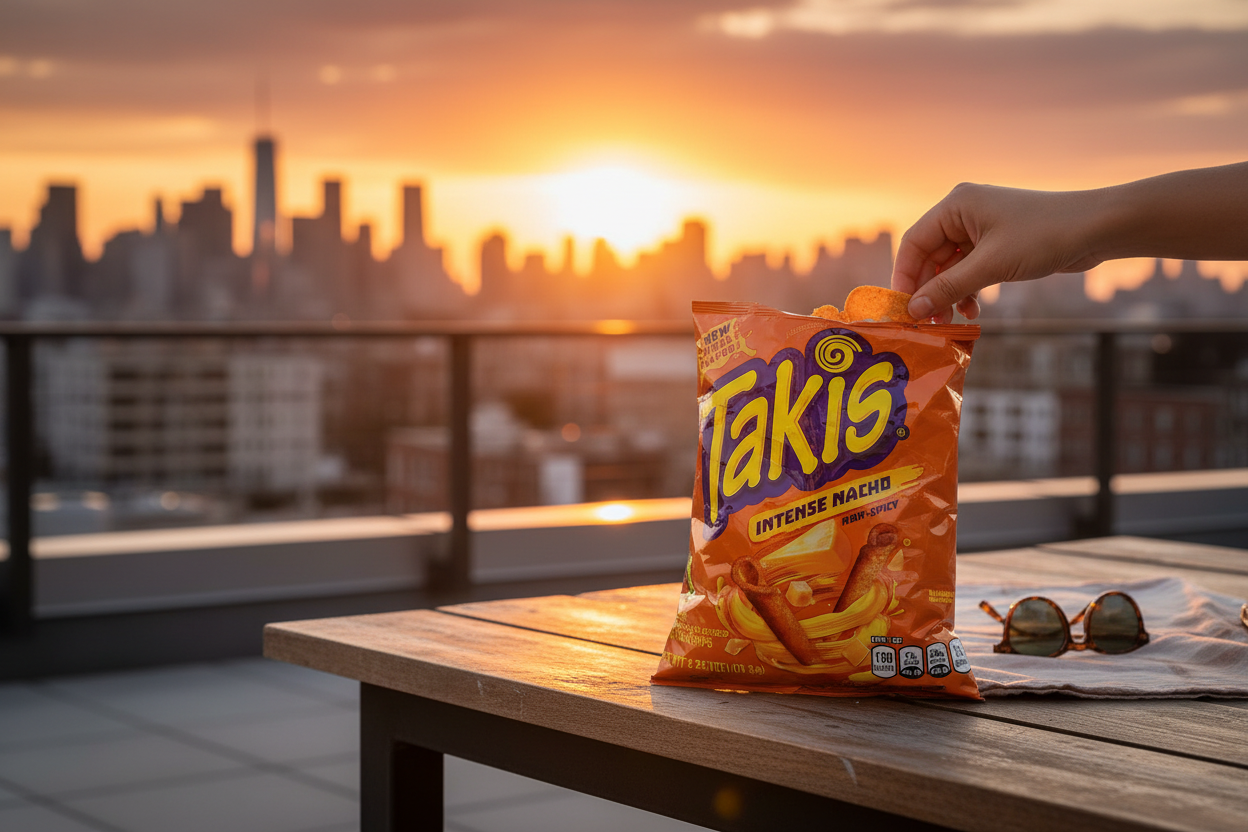 Takis Intense Nacho - Rooftop