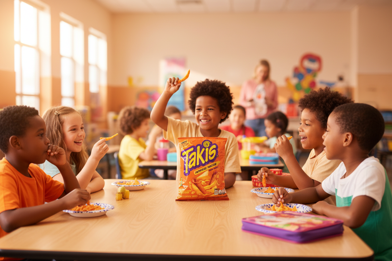 Takis Intense Nacho - School