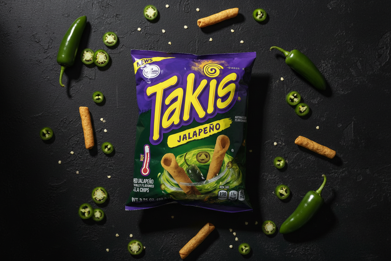 Takis Jalapeño - Flat Lay