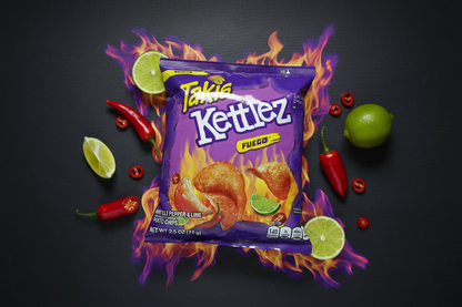 Takis Kettlez Fuego - Flat Lay